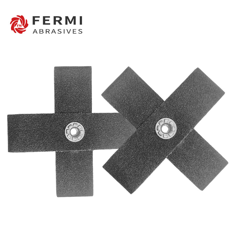 3" × 3/4" Cross Pads for Surface Preparation and Cleaning