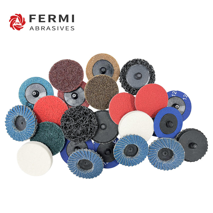 Quick Change Sanding Discs for Metal Surface Preparation