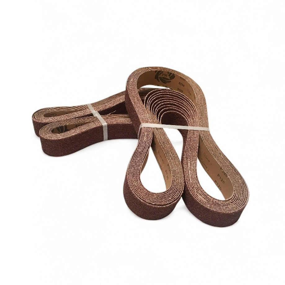 655F Aluminum Oxide Sanding Belt by Fermi Abrasives – Grinding, Polishing & Knife Sharpening