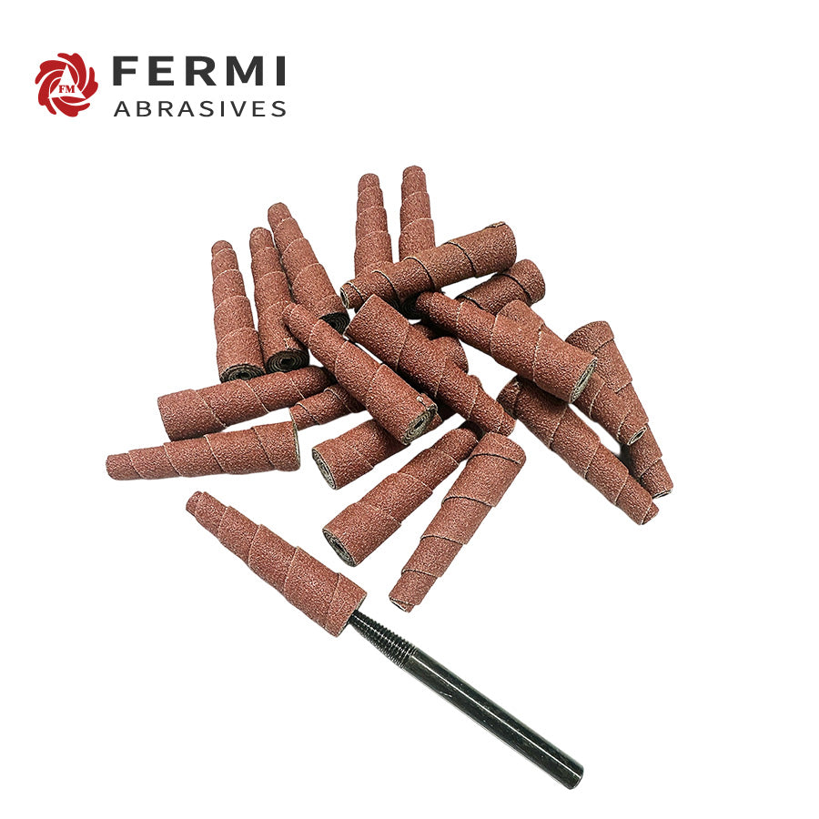 Aluminum Oxide Straight Cartridge Rolls for Precision Metal Finishing