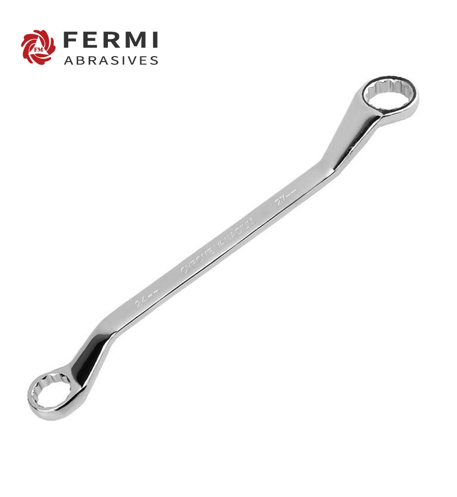Fermi abrasives 8-Piece Metric Double Ring Wrench Set | Offset Box End Spanners