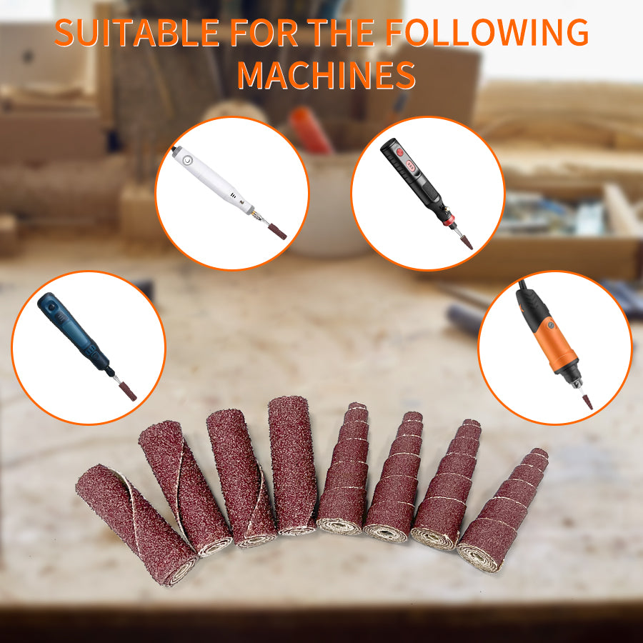 Aluminum Oxide Straight Cartridge Rolls for Metal Deburring & Finishing | Fermi Abrasives