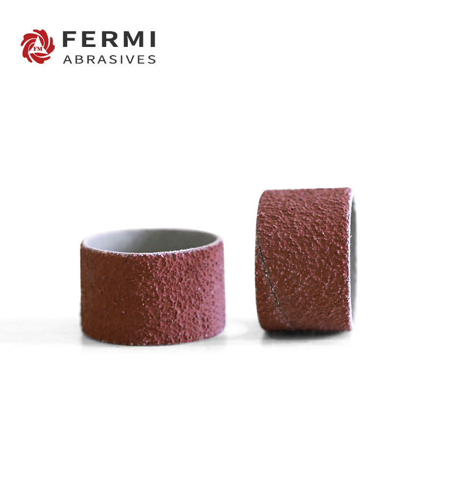 Aluminum Oxide Grain Abrasive Spiral Bands for Metal and Wood Grinding