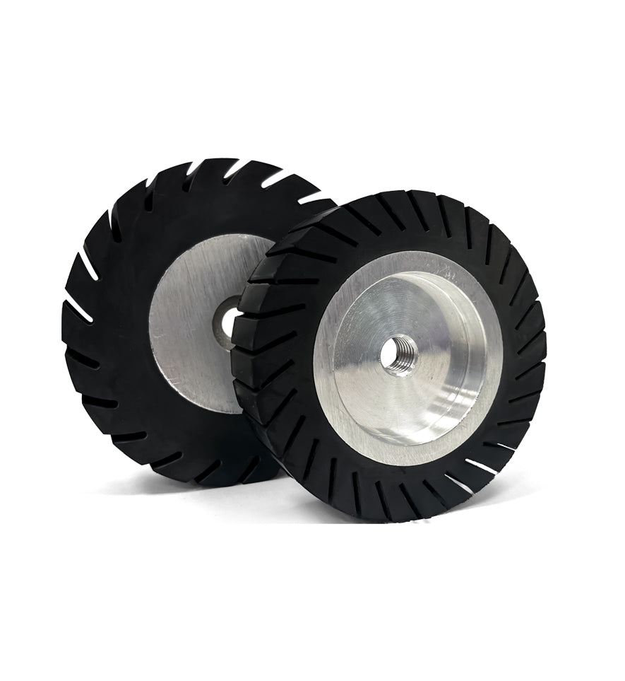 Rubber Contact Wheels   4” (105*30*M10)