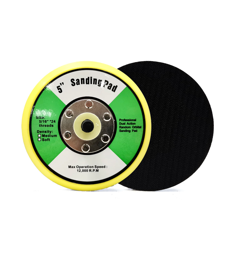 Electric Velcro Disc Pads & Holders 4” 4.5” 5” 7”