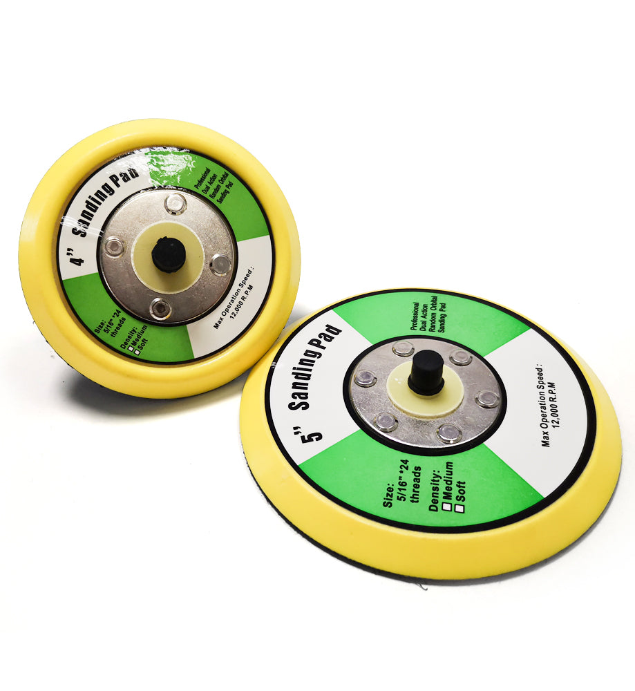 Electric Velcro Disc Pads & Holders 4” 4.5” 5” 7”