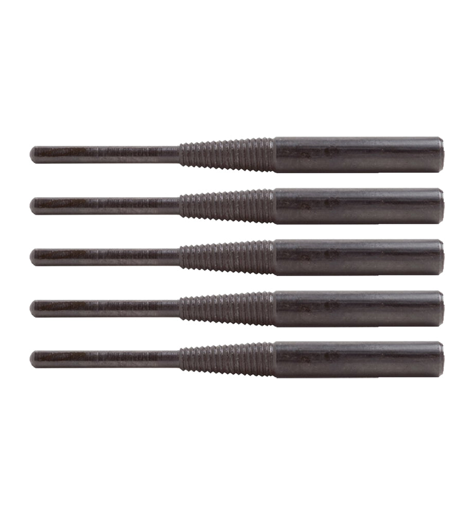 Cartridge Roll Mandrels Silver & Black 6mm & 1/4”