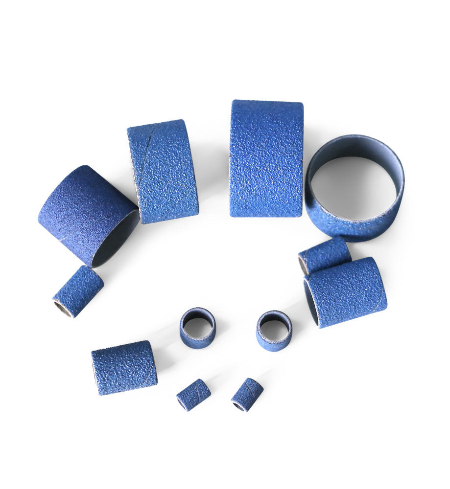 Zirconia Grain Spiral Bands for Metal Tires Grinding and Polishing P36-P320