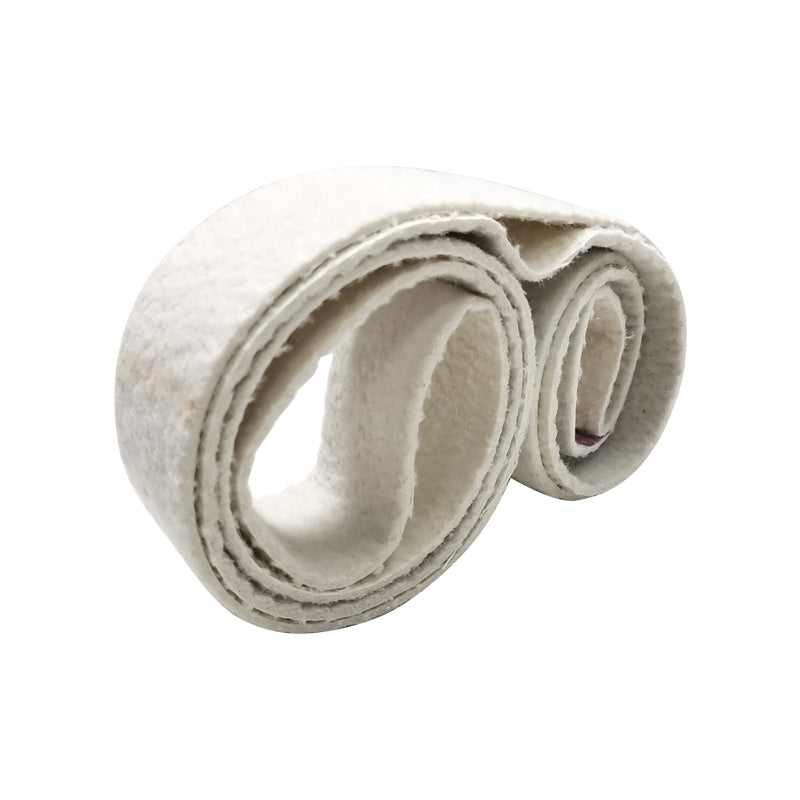 Premium Felt Wool Sanding Belts for Polishing 1/4” -2”