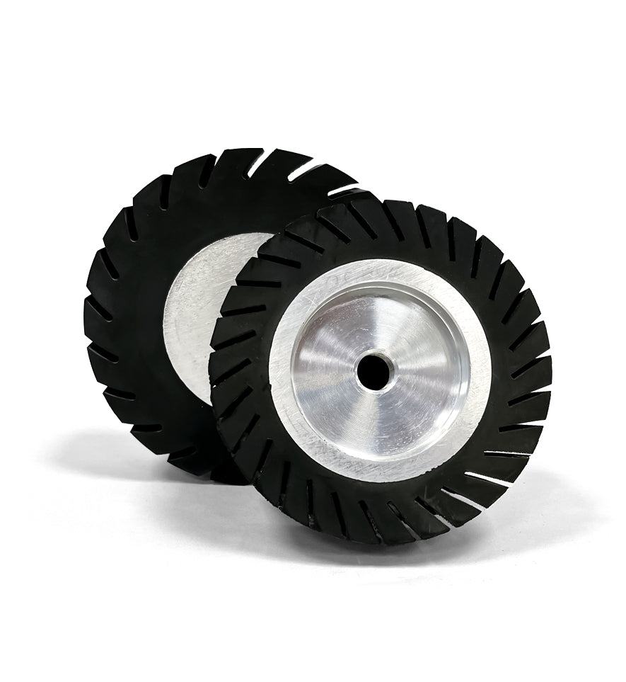 Rubber Contact Wheels   4” (105*30*M10)