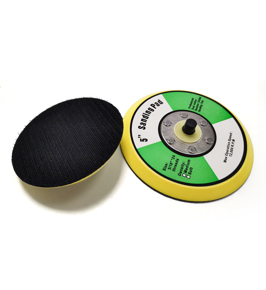 Electric Velcro Disc Pads & Holders 4” 4.5” 5” 7”