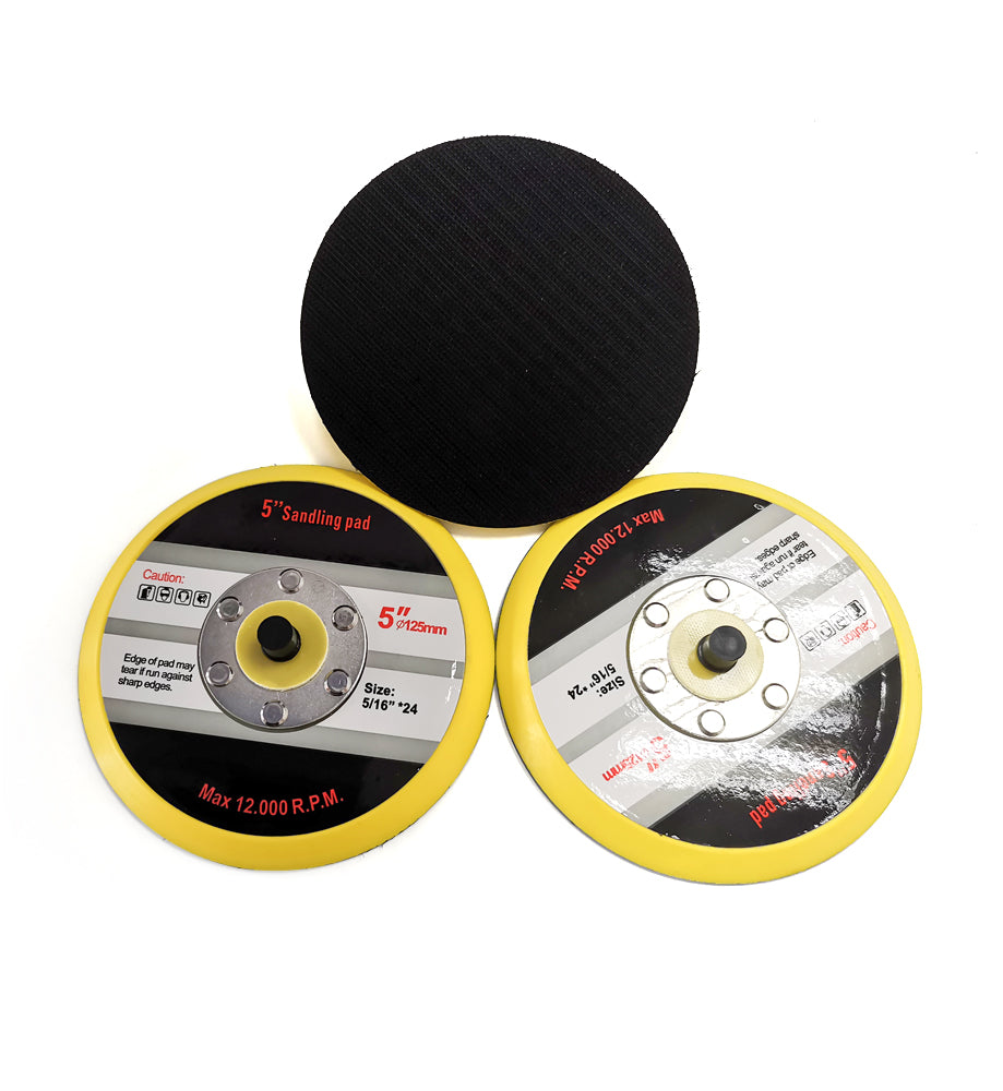 Pneumatic Velcro Disc Pads and Holders M10 M14