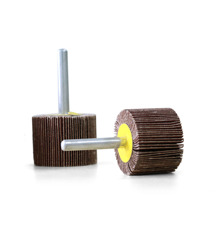 Ceramic Grain Mounted Flap Wheel with Shaft for Grinding