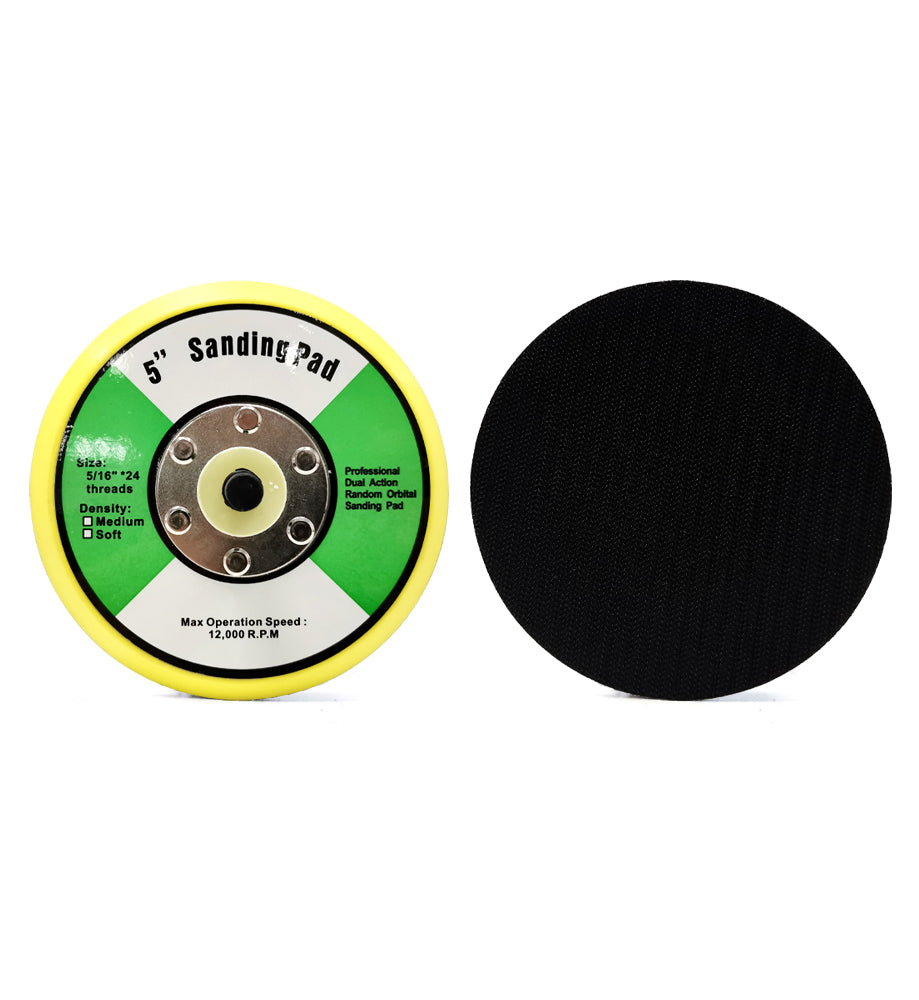 Electric Velcro Disc Pads & Holders 4” 4.5” 5” 7”