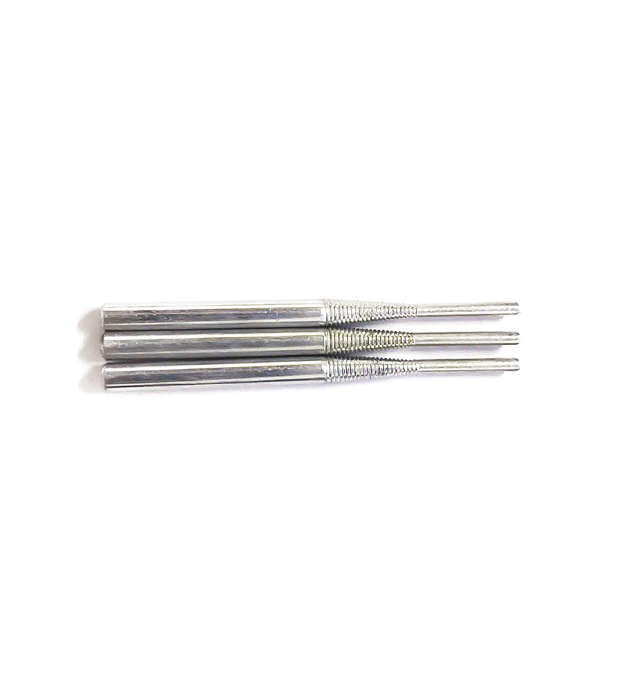 Cartridge Roll Mandrels Silver & Black 6mm & 1/4”