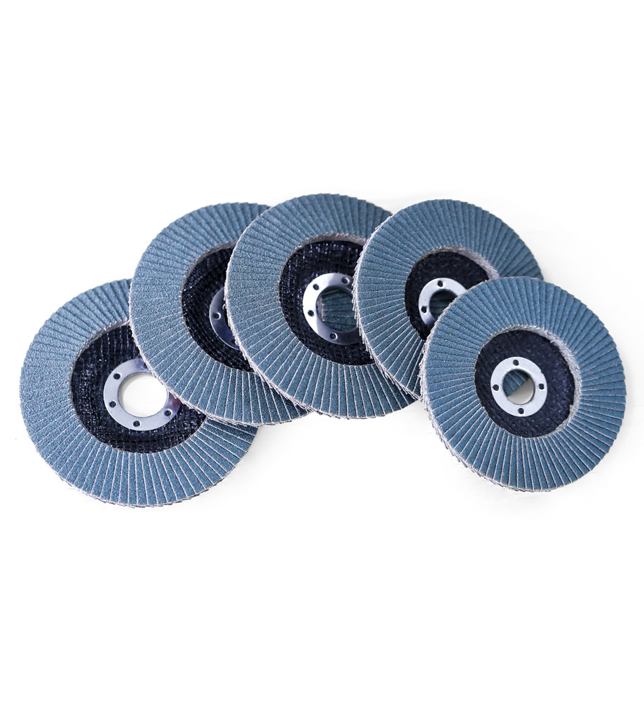 Zirconia Grain Flap Discs for Metal Grinding 4” 4.5” 5” 6”7”