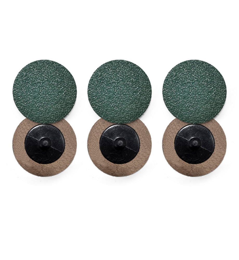 Zirconia Grain Quick Change Discs for Metal and Wood Grinding 1” 2”  3”