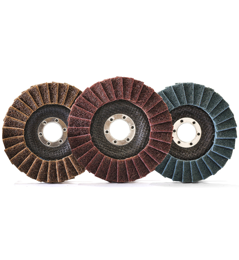 Non Woven Surface Conditioning Flap Discs for Polishing Finishing