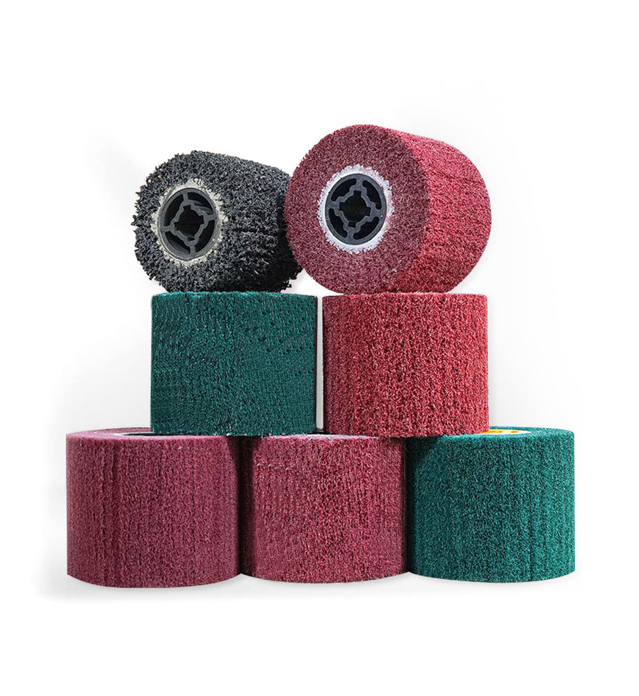 Non Woven Unmounted Wheels and Drums for Grinding and Finishing