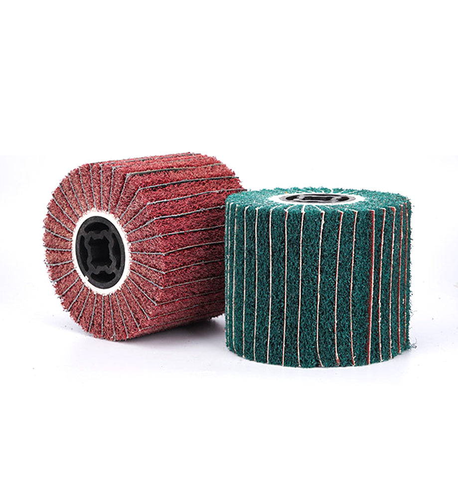 Non Woven Unmounted Wheels with Interleaf for Grinding and Polishing