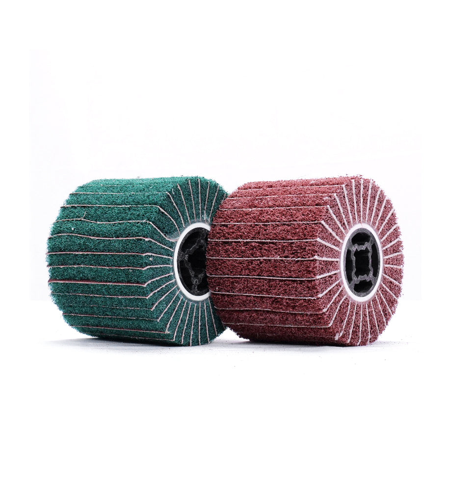 Non Woven Unmounted Wheels with Interleaf for Grinding and Polishing