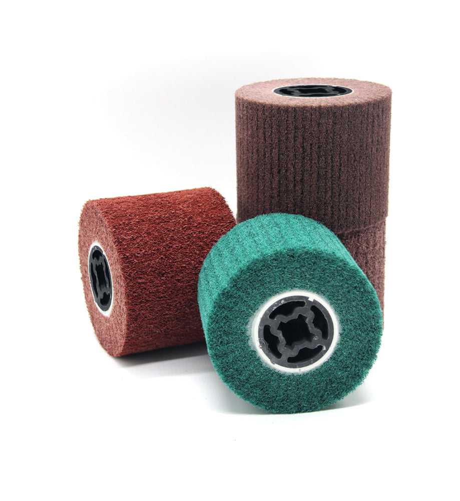 Non Woven Unmounted Wheels and Drums for Grinding and Finishing