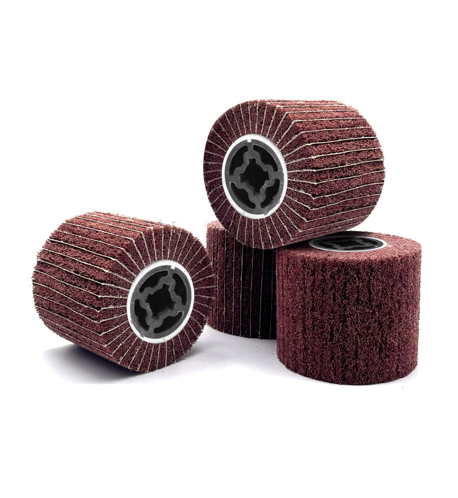 Non Woven Unmounted Wheels with Interleaf for Grinding and Polishing