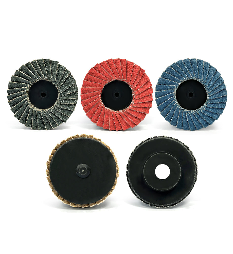 Ceramic Grain Abrasive Mini Flap Discs for Grinding 2” 3”