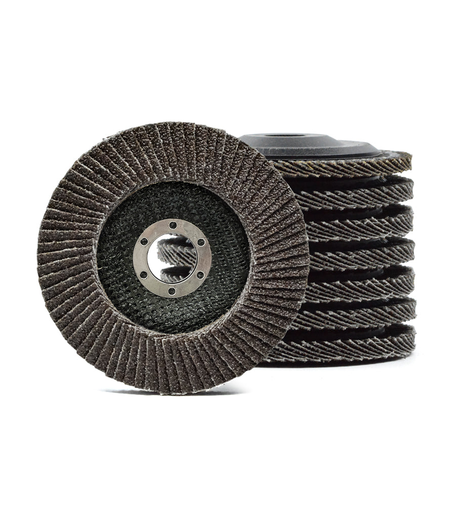 Aluminum Oxide Grain Flap Discs for Angle Grinder 4" 4.5" 5" 7"