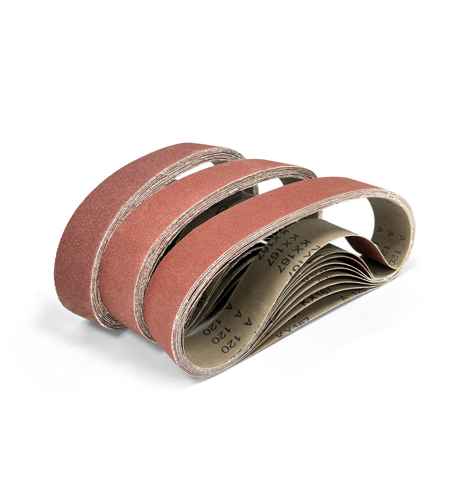 Aluminum Oxide Grain Abrasive Sanding Belts for Metal and Wood  Grinding