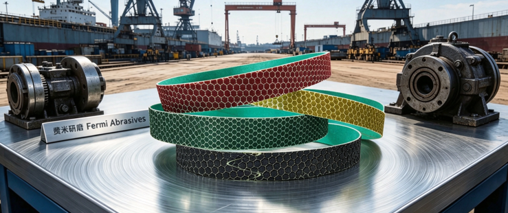 Diamond Sanding Belts for Carbide, Ceramics & Hard Materials | Fermi Abrasives