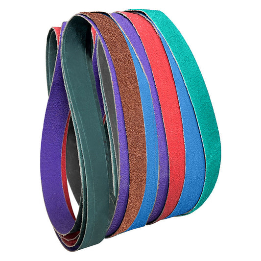 Domestic sanding belts