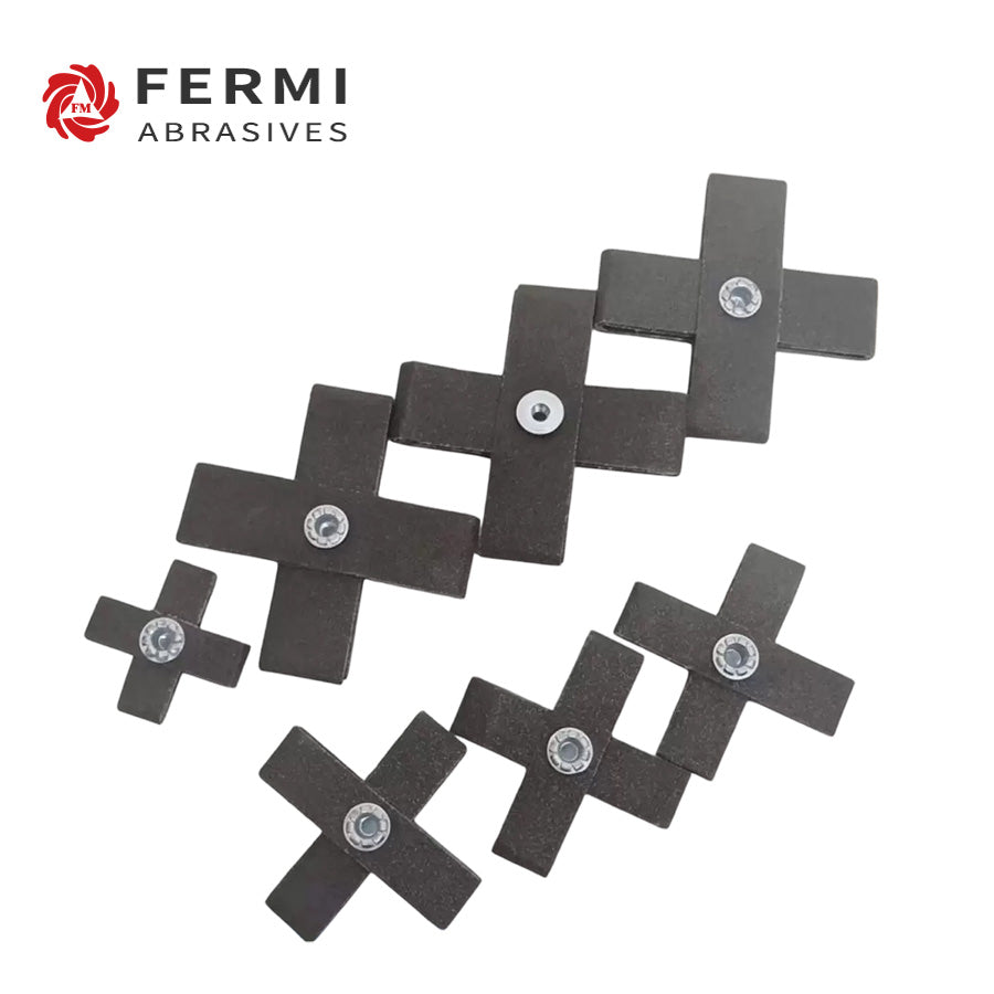 3" × 3/4" Cross Pads for Surface Preparation and Cleaning