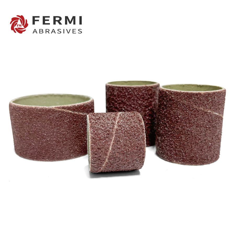 Spiral Bands in Aluminum Oxide, Zirconia, Ceramic, Silicon Carbide & Pyramid Abrasives
