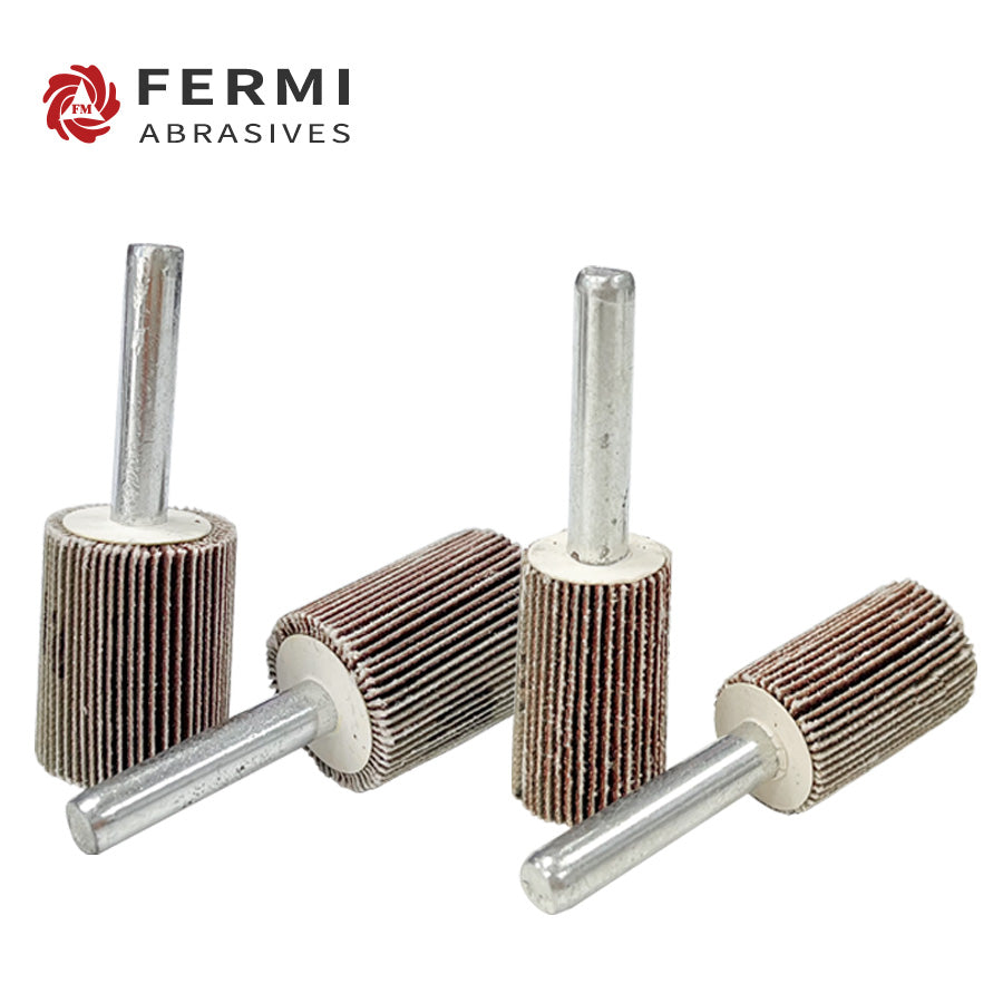 Mounted Abrasive Flap Wheels for Metal Grinding and Polishing