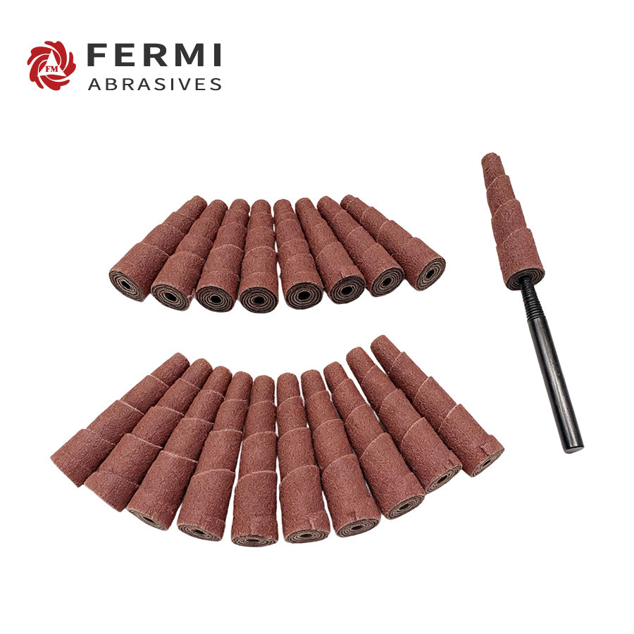 Industrial Aluminum Oxide Straight Cartridge Rolls for Metal Grinding