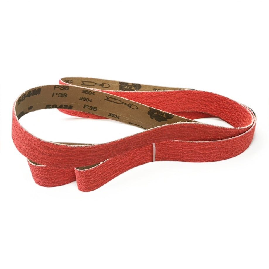 584M Ceramic Sanding Belt by Fermi Abrasives – Heavy-Duty Grinding & Knife Sharpening for Stainless Steel & Metal