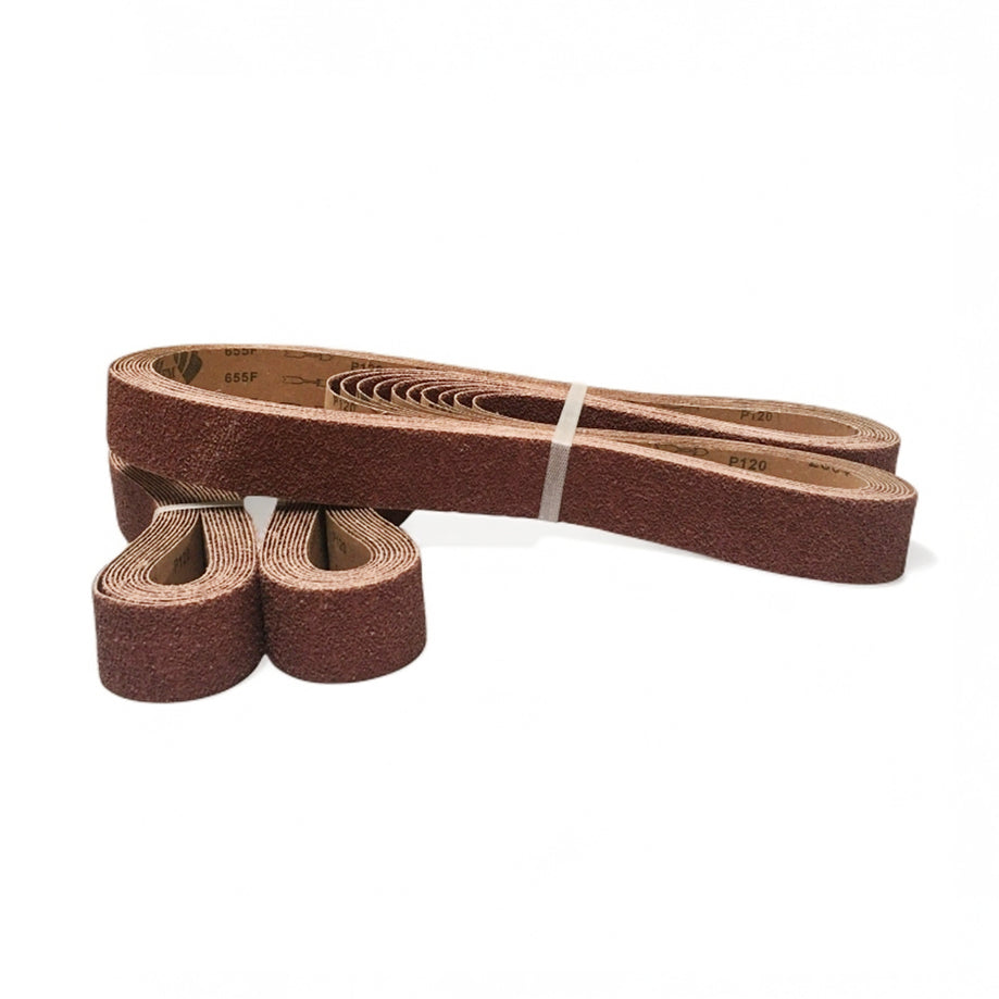 655F Aluminum Oxide Sanding Belt by Fermi Abrasives – Grinding, Polishing & Knife Sharpening