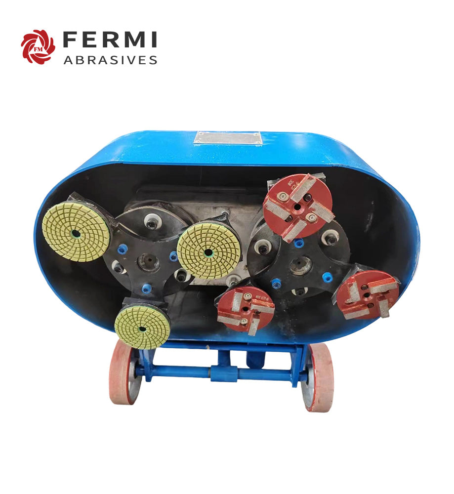 Fermi Abrasives 5.5kW 600mm Dust-Free Concrete & Epoxy Floor Grinding Machine