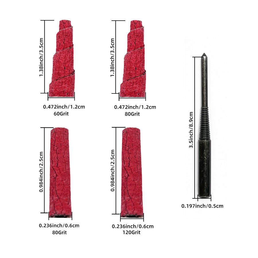 Ceramic Straight Cartridge Rolls for Metal Deburring, Weld Blending & Precision Finishing | Fermi Abrasives