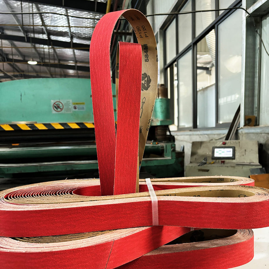 584M Ceramic Sanding Belt by Fermi Abrasives – Heavy-Duty Grinding & Knife Sharpening for Stainless Steel & Metal