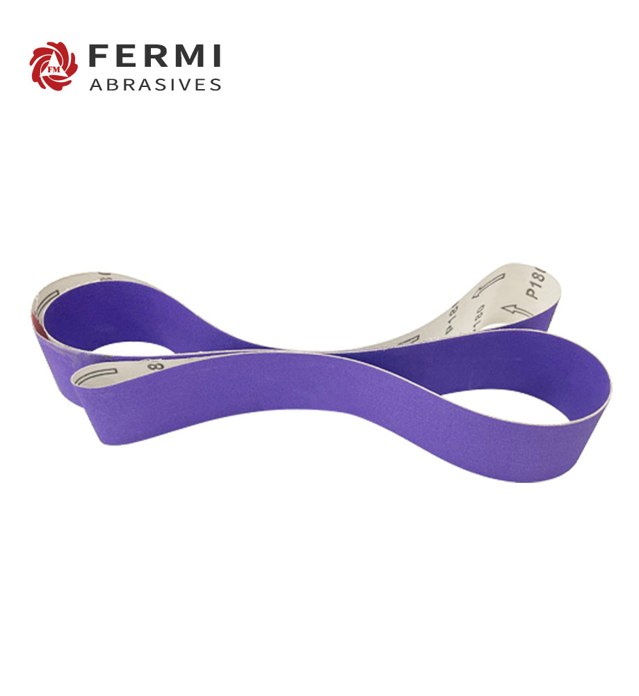 587J Flexible Ceramic Sanding Belt Knife  Stainless Steel Grinding