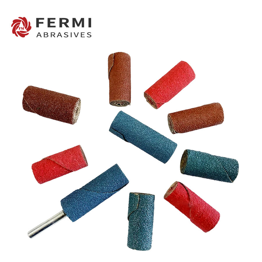 Spiral Bands in Aluminum Oxide, Zirconia, Ceramic, Silicon Carbide & Pyramid Abrasives