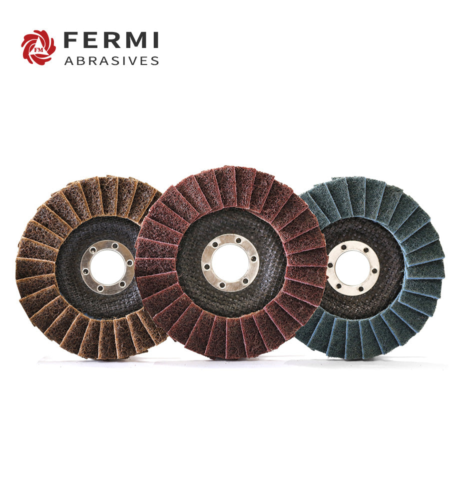Non Woven Surface Conditioning Flap Discs for Polishing Finishing